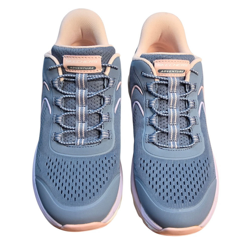 Skechers Slip-ins Glide-Step Adventure Slate Pink Sneakers Memory Foam Womens 7 - Picture 2 of 6
